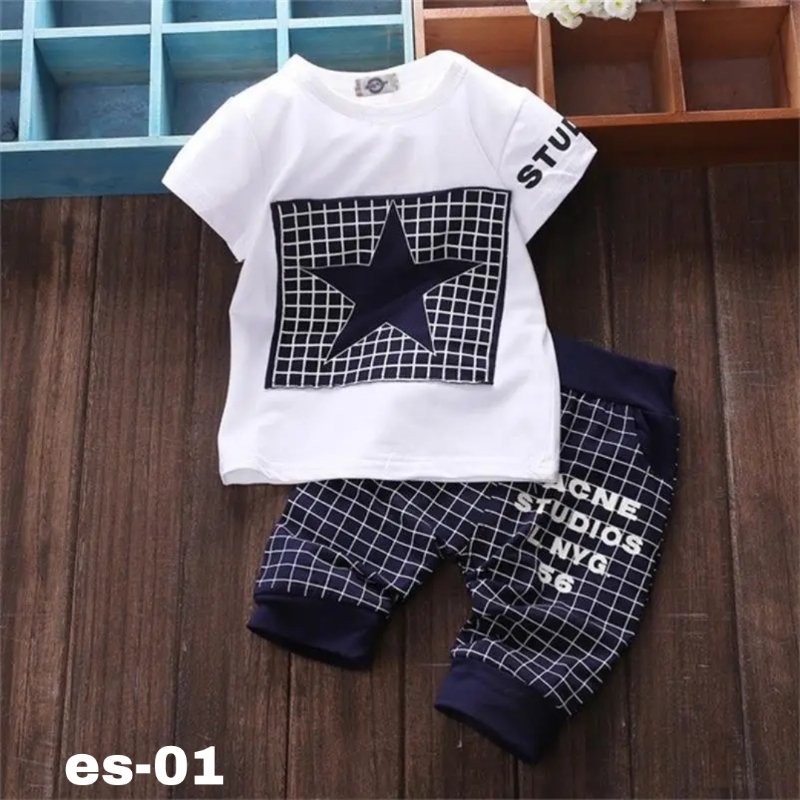 Exclusive t-shirt and pant combo set for baby es-01