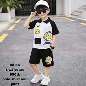 2 Pieces Combo - T Shirt And Pant Set  sd-54