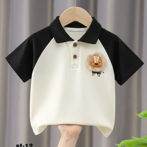 Premium Pique cotton polo for boys st-12