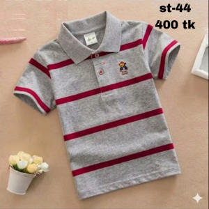 Premium Pique cotton polo for boys st-44