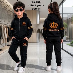 2 Pieces Combo- Premium Hoodie and Pant Set es-751